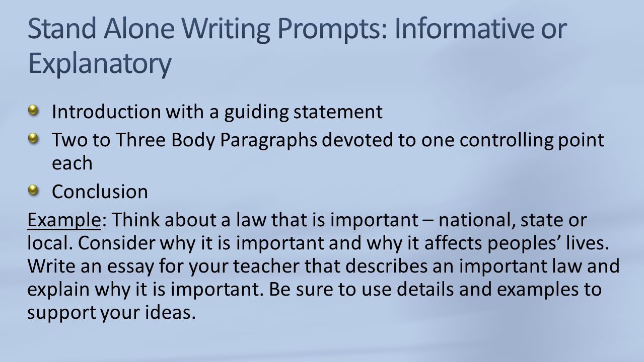Expository Writing Prompts: 30 Writing Prompts for School and College Students